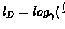 $log_{\gamma}{2}>1$