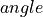 angle