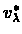 $v^*_\lambda$