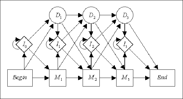 \fbox{\epsfig{figure=lec06_fig/lec06_HMM_GlobalAlign.eps,width=13cm}}